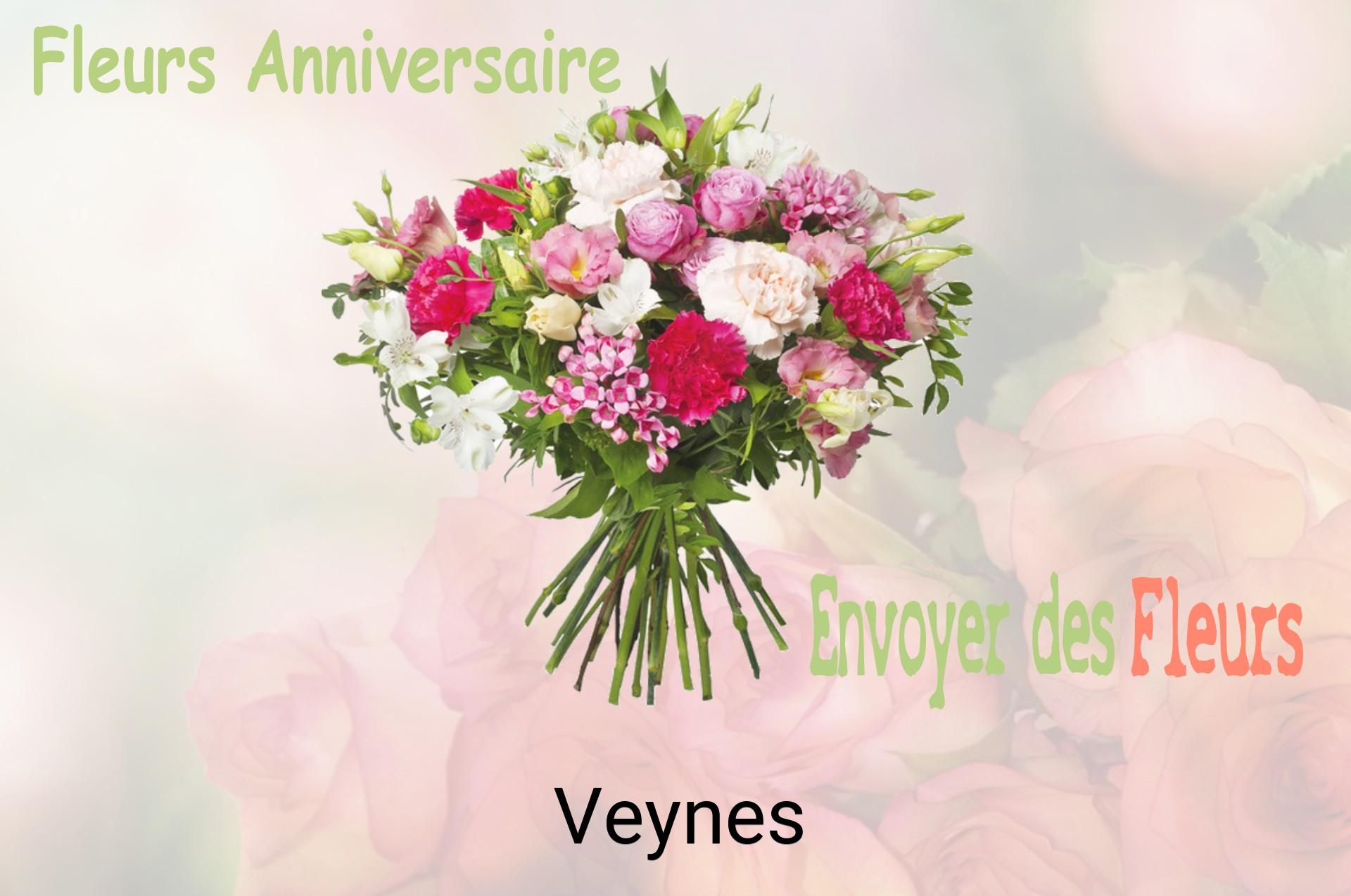 Bouquet de fleurs d’anniversaire livré à Veynes