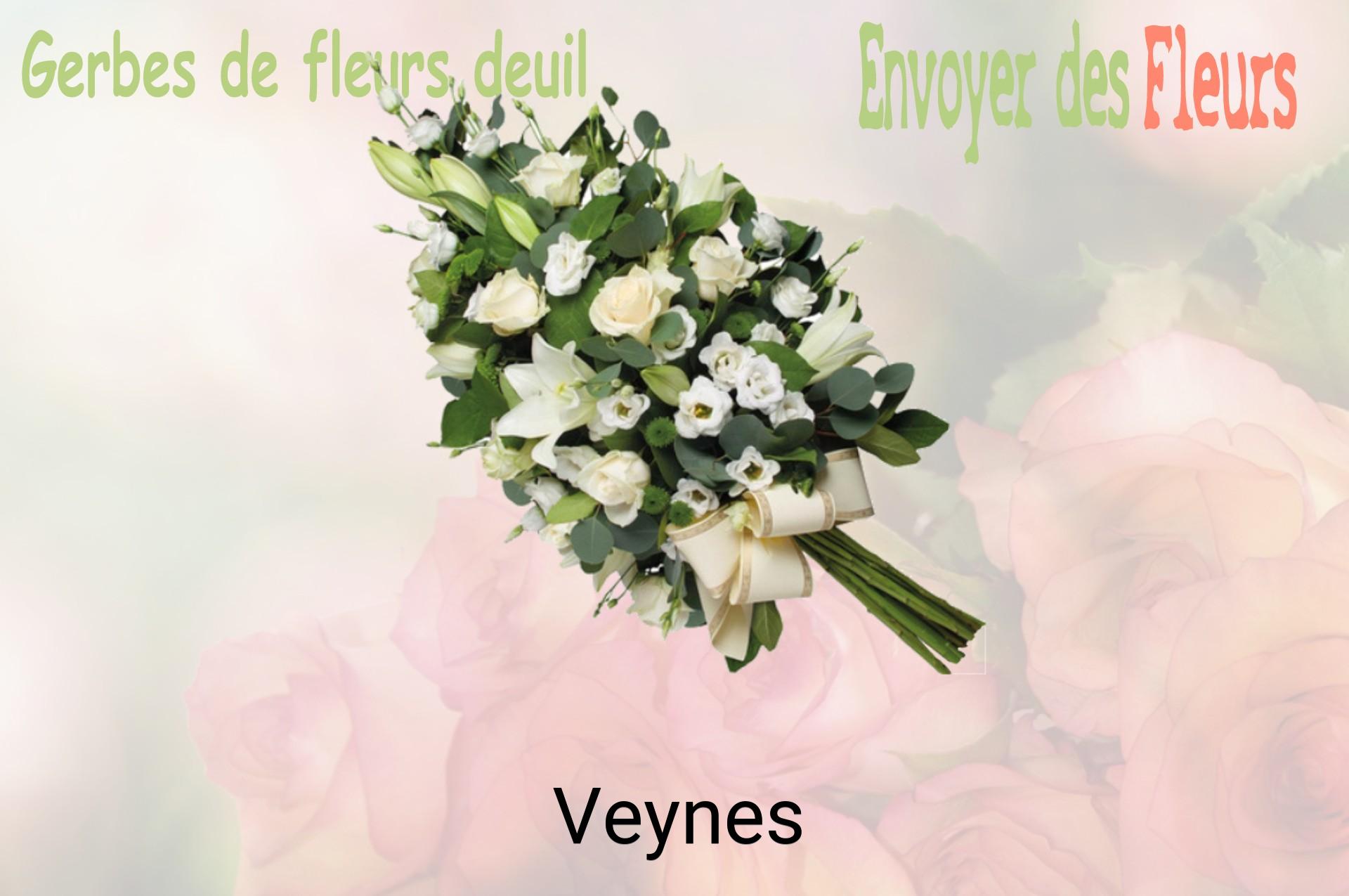 Gerbe de fleurs de deuil livrée à Veynes